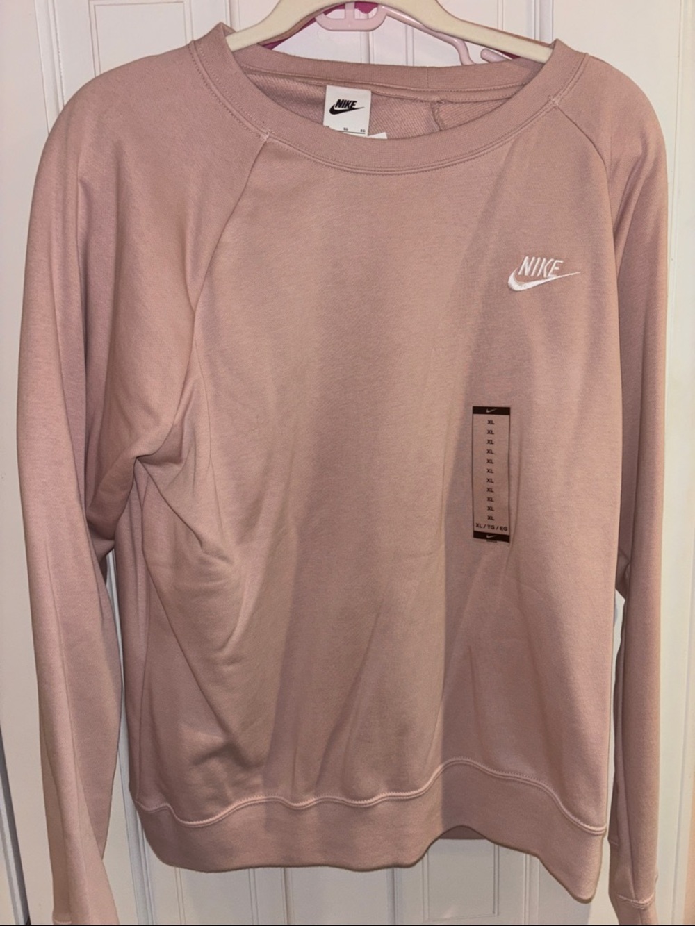 NWT Nike Crewneck Sweatshirt - Blush Pink